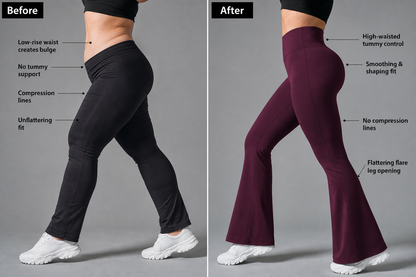 High Waisted Flare Pants